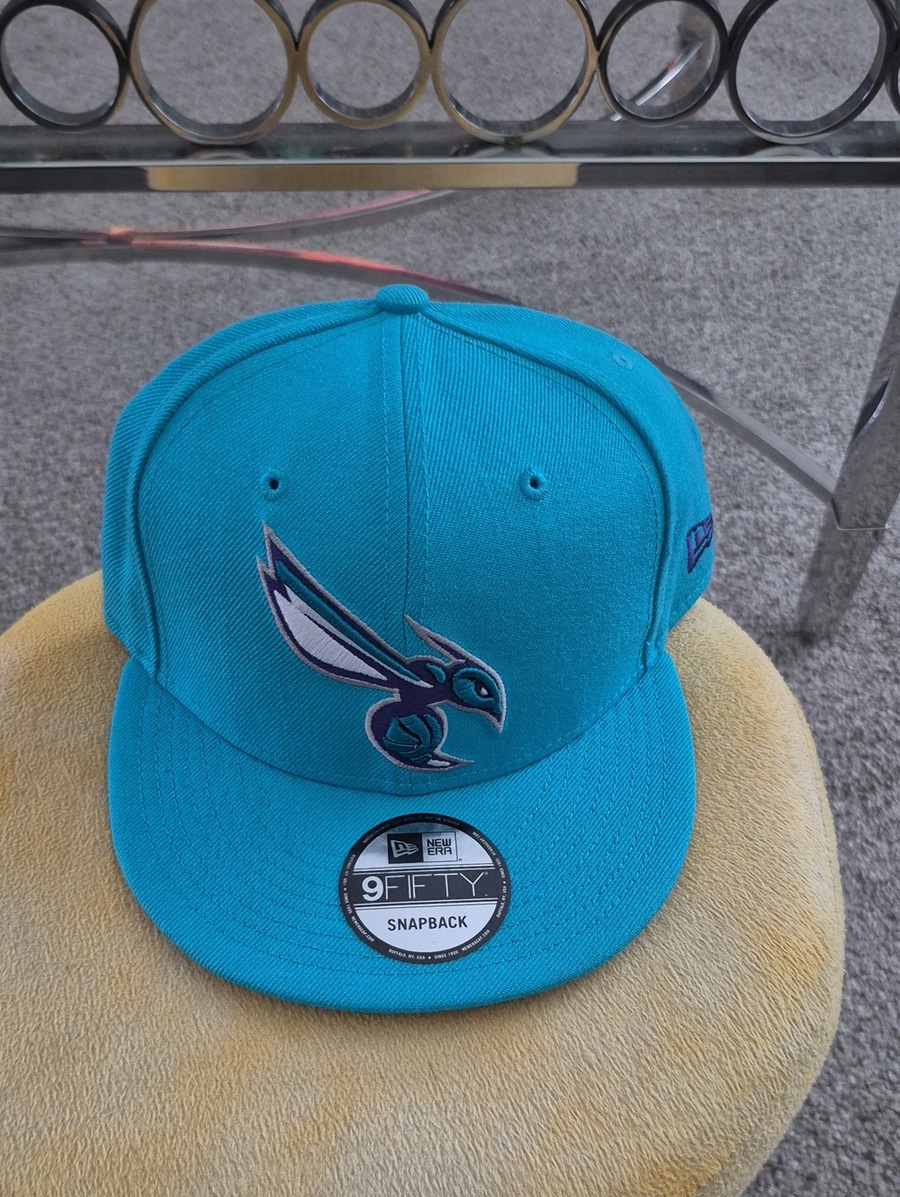 New Era Teal Hornets Snapback Hat